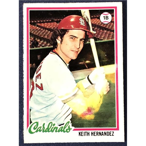1978 O-PEE-CHEE KEITH HERNANDEZ