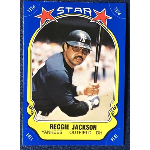 1981 FLEER REGGIE JACKSON (HOF)