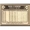 Image 2 : 1981 FLEER STAR STICKERS ROD CAREW (HOF)