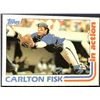 Image 1 : 1982 TOPPS CARLTON FISK (HOF) IA