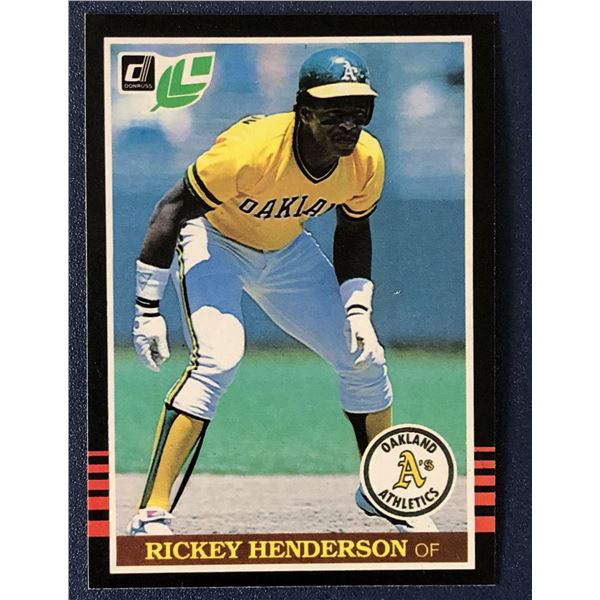 1985 LEAF RICKEY HENDERSON (HOF)