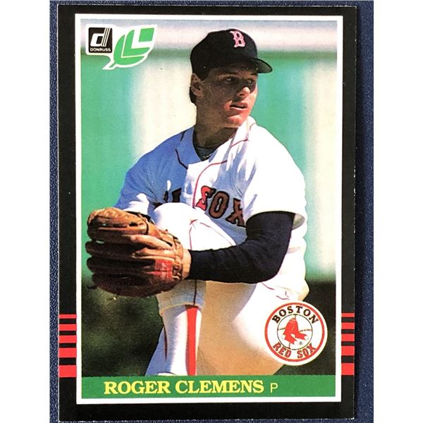 1985 LEAF ROGER CLEMENS ROOKIE CARD