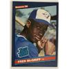 Image 1 : 1986 DONRUSS FRED McGRIFF (HOF) ROOKIE CARD