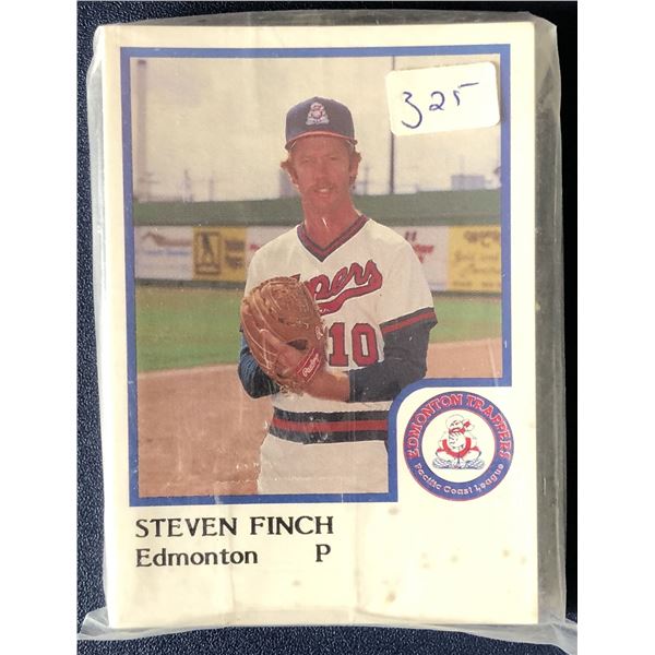 1986 EDMONTON TRAPPERS TEAM SET