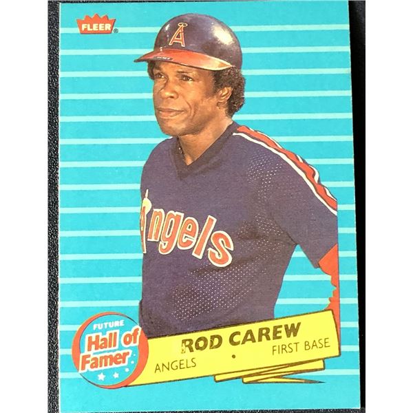 1986 FLEER ROD CAREW (HOF)