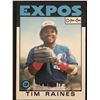 Image 1 : 1986 O-PEE-CHEE TIM RAINES (HOF)