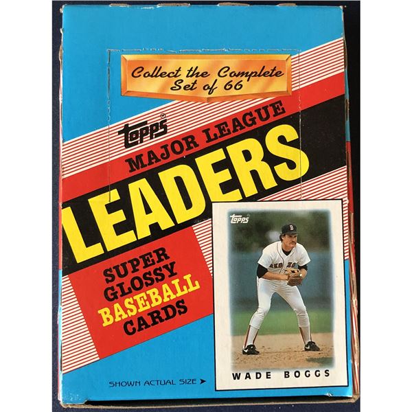 1986 TOPPS MINI WAX BOX