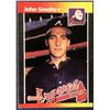 Image 1 : 1989 DONRUSS JOHN SMOLTZ (HOF) ROOKIE CARD