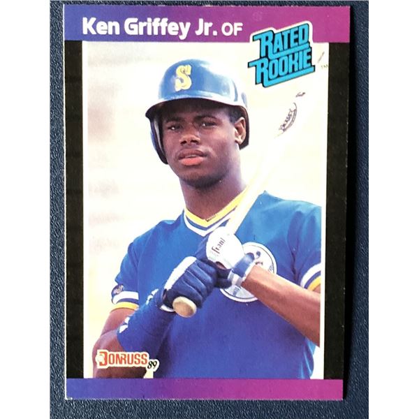 1989 DONRUSS KEN GRIFFEY JR. (HOF) ROOKIE CARD