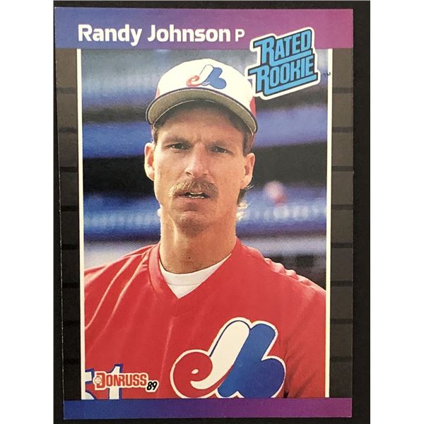 1989 DONRUSS RANDY JOHNSON (HOF) ROOKIE CARD