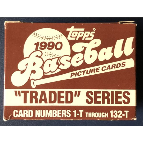 1990 TOPPS TRADED SERIES BOX SET