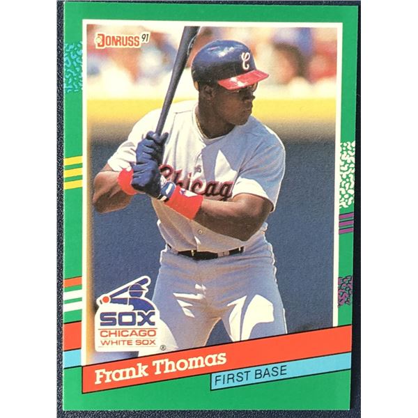 1991 DONRUSS FRANK THOMAS (RC) (HOF)