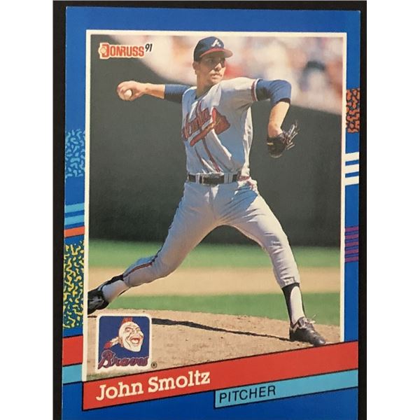 1991 DONRUSS JOHN SMOLTZ (HOF)