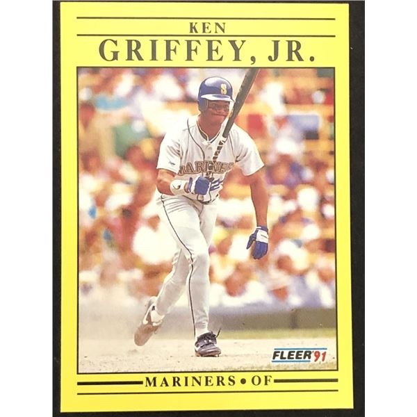 1991 FLEER KEN GRIFFEY JR. (HOF)