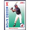 Image 1 : 1992 SCORE MANNY RAMIREZ ROOKIE CARD
