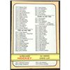 Image 1 : 1972-73 O-PEE-CHEE 3rd SERIES CHECKLIST