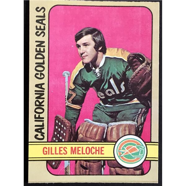 1972-73 O-PEE-CHEE GILLES MELOCHE ROOKIE CARD