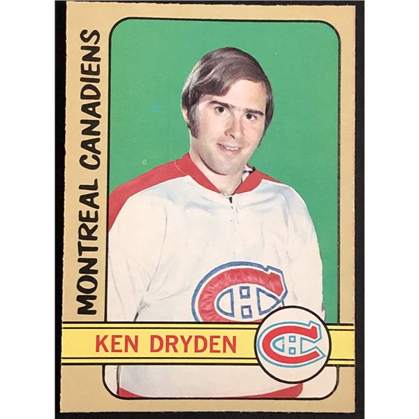 1972-73 O-PEE-CHEE KEN DRYDEN (HOF)