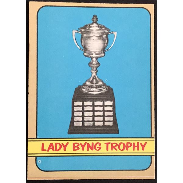 1972-73 O-PEE-CHEE LADY BYNG TROPHY