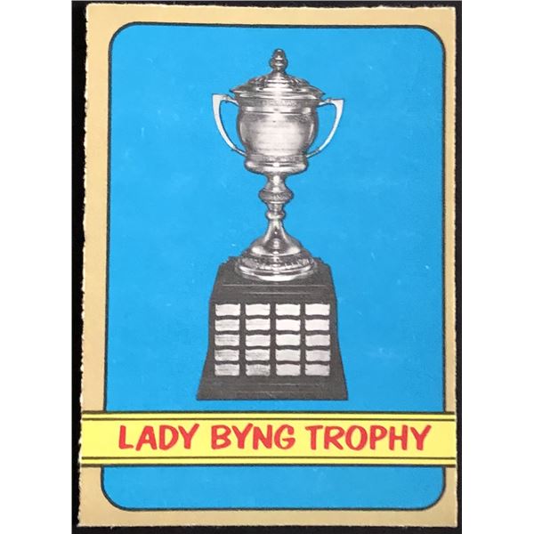 1972-73 O-PEE-CHEE LADY BYNG TROPHY