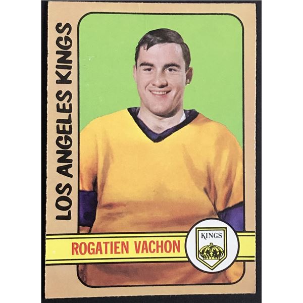 1972-73 O-PEE-CHEE ROGIE VACHON (HOF)