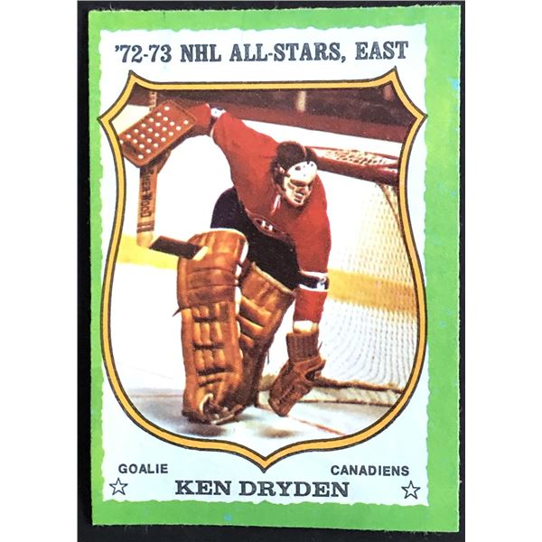 1973-74 TOPPS KEN DRYDEN (HOF) AS