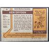 Image 2 : 1973-74 TOPPS KEN DRYDEN (HOF) AS