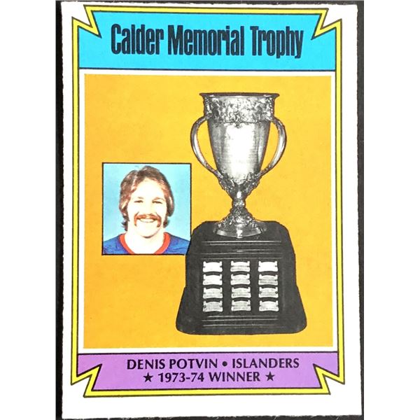 1974-75 O-PEE-CHEE DENIS POTVIN (HOF) AW