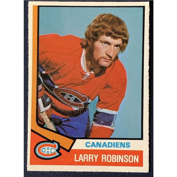 1974-75 O-PEE-CHEE LARRY ROBINSON (HOF)