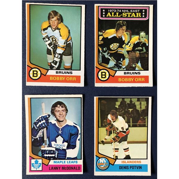 1974-75 O-PEE-CHEE NHL COMPLETE SET