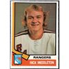 Image 1 : 1974-75 O-PEE-CHEE RICK MIDDLETON (HOF) ROOKIE CARD
