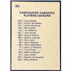 Image 2 : 1974-75 O-PEE-CHEE VANCOUVER CANUCKS