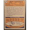 Image 2 : 1974-75 TOPPS GUY LAPOINTE (HOF)