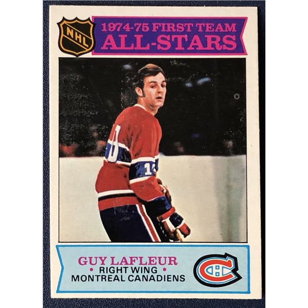 1975-76 O-PEE-CHEE GUY LAFLEUR (HOF) AS