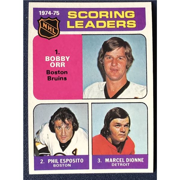 1975-76 TOPPS BOBBY ORR (HOF) LL