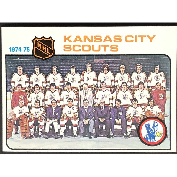 1975-76 TOPPS KANSAS CITY SCOUTS