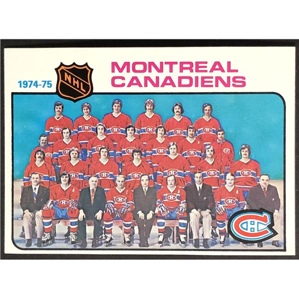 1975-76 TOPPS MONTREAL CANADIENS