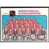 Image 1 : 1975-76 TOPPS MONTREAL CANADIENS