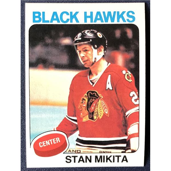 1975-76 TOPPS STAN MIKITA  (HOF)