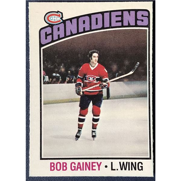 1976-77 O-PEE-CHEE BOB GAINEY (HOF)