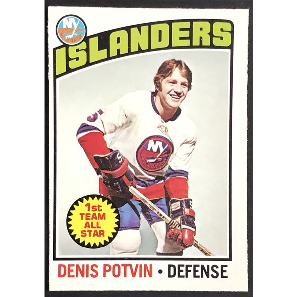 1976-77 O-PEE-CHEE DENIS POTVIN (HOF)