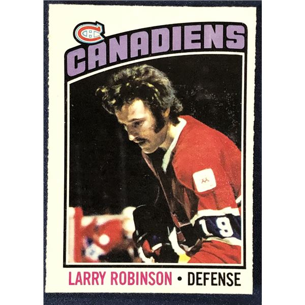 1976-77 O-PEE-CHEE LARRY ROBINSON (HOF)