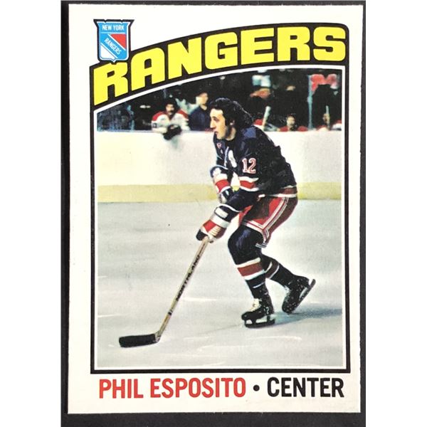 1976-77 O-PEE-CHEE PHIL ESPOSITO (HOF)
