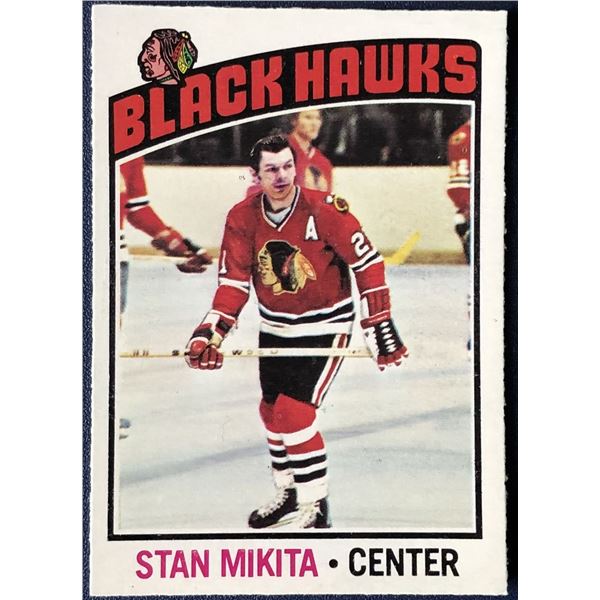 1976-77 O-PEE-CHEE STAN MIKITA (HOF)
