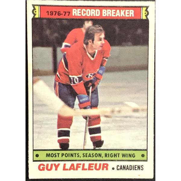 1977-78 O-PEE-CHEE GUY LAFLEUR (HOF) RB