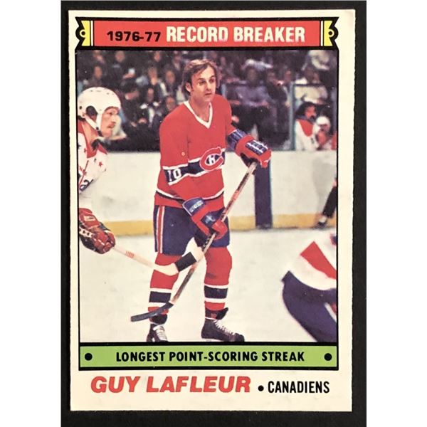 1977-78 O-PEE-CHEE GUY LAFLEUR (HOF) RB