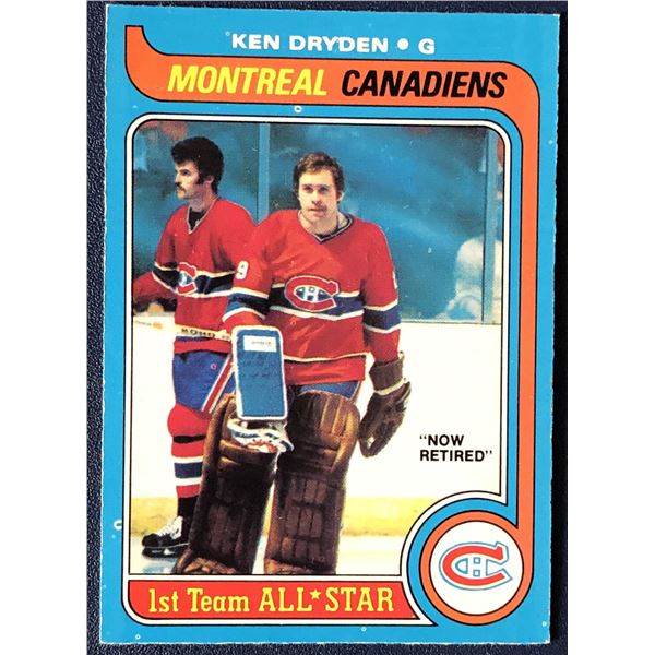 1979-80 KEN DRYDEN (HOF)