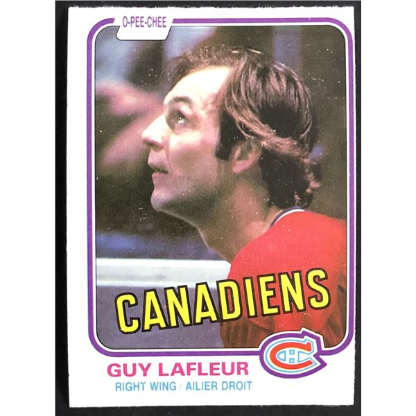 1981-82 O-PEE-CHEE GUY LAFLEUR (HOF)