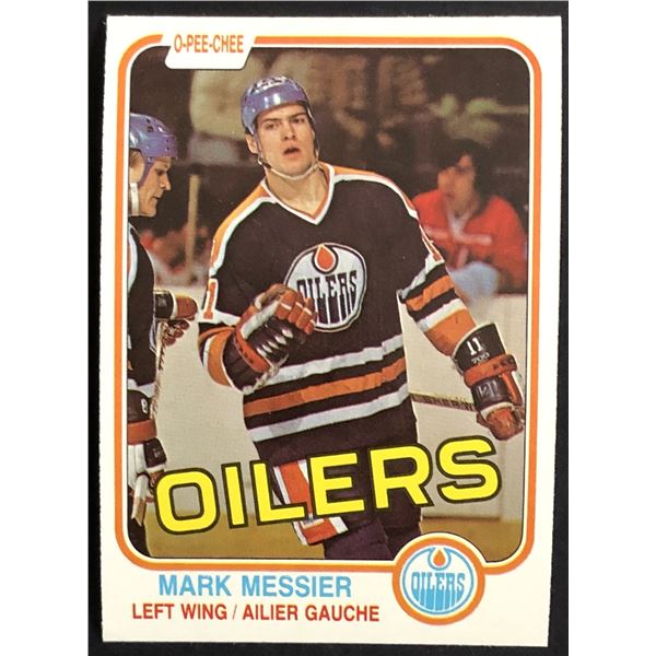 1981-82 O-PEE-CHEE MARK MESSIER (HOF)