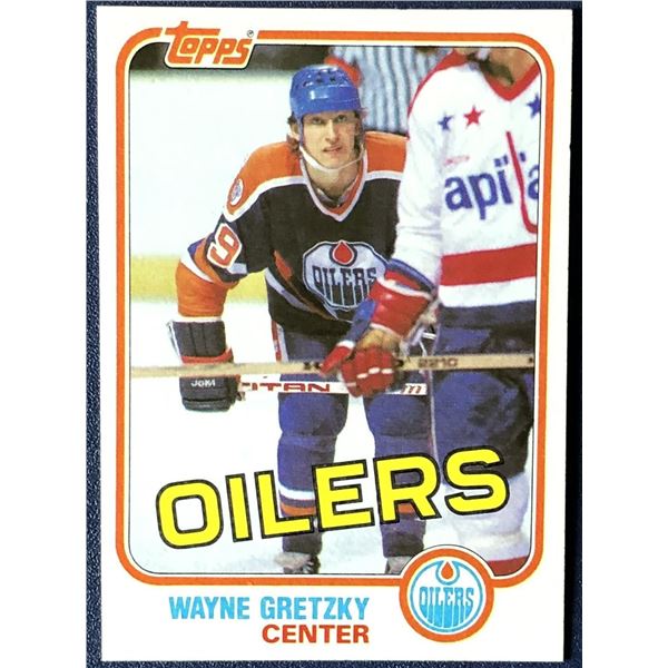 1981-82 TOPPS WAYNE GRETZKY (HOF)